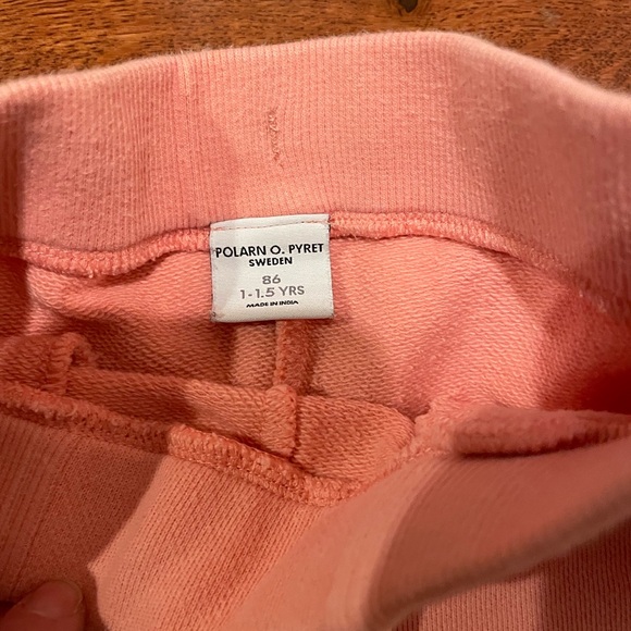 Polarn O. Pyret pink sweats - Picture 2 of 3